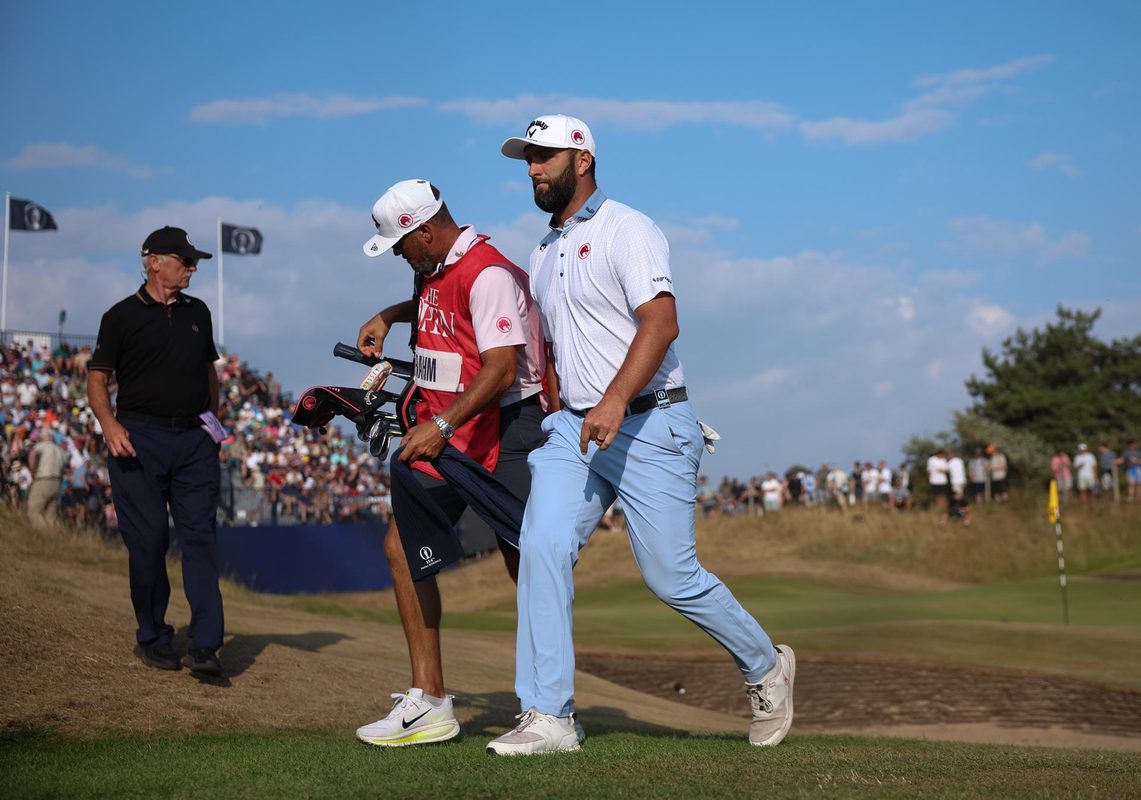 Fatídico final del Abierto Británico para Rahm y Ballester, que acaban lejos de la cabeza