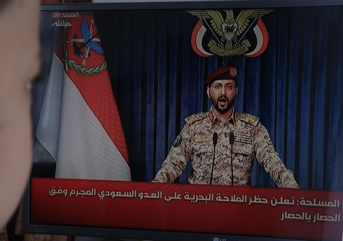 Los hutíes del Yemen declaran un embargo marítimo contra Arabia Saudí en medio de escalada