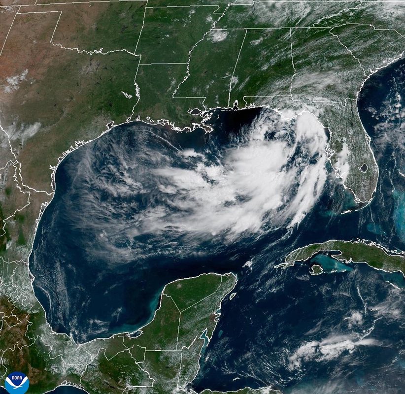 La tormenta tropical Bertha se formará este lunes en el golfo de México