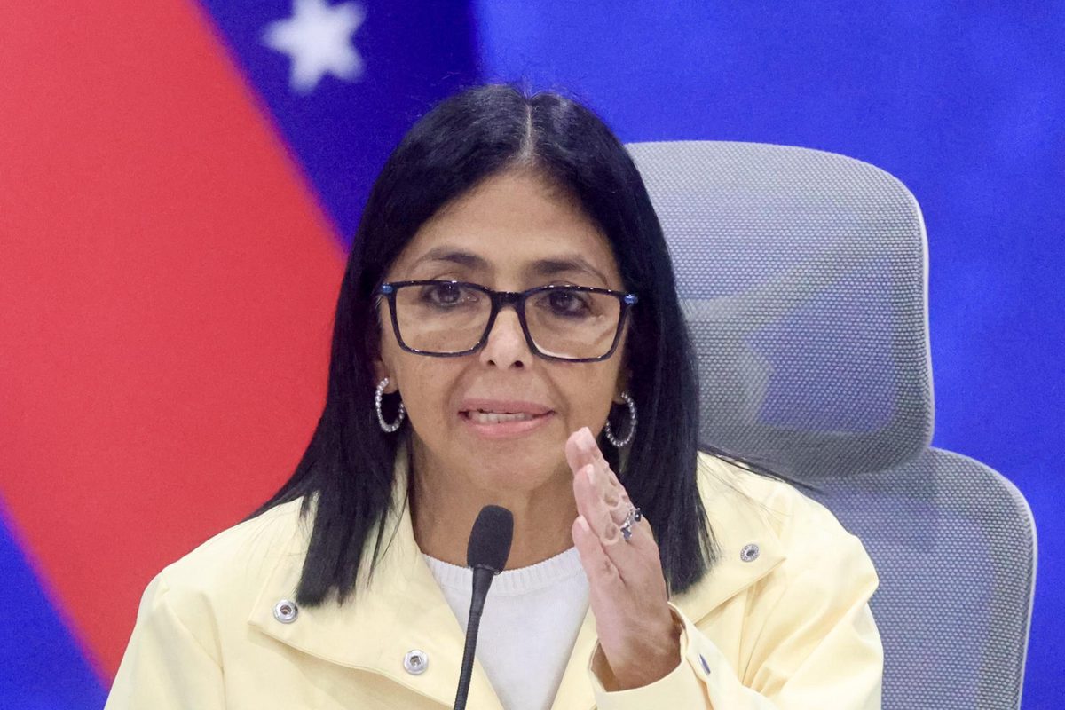 El Gobierno de Trump pide a la fiscalía dar inmunidad judicial a Delcy Rodríguez en EE.UU.
