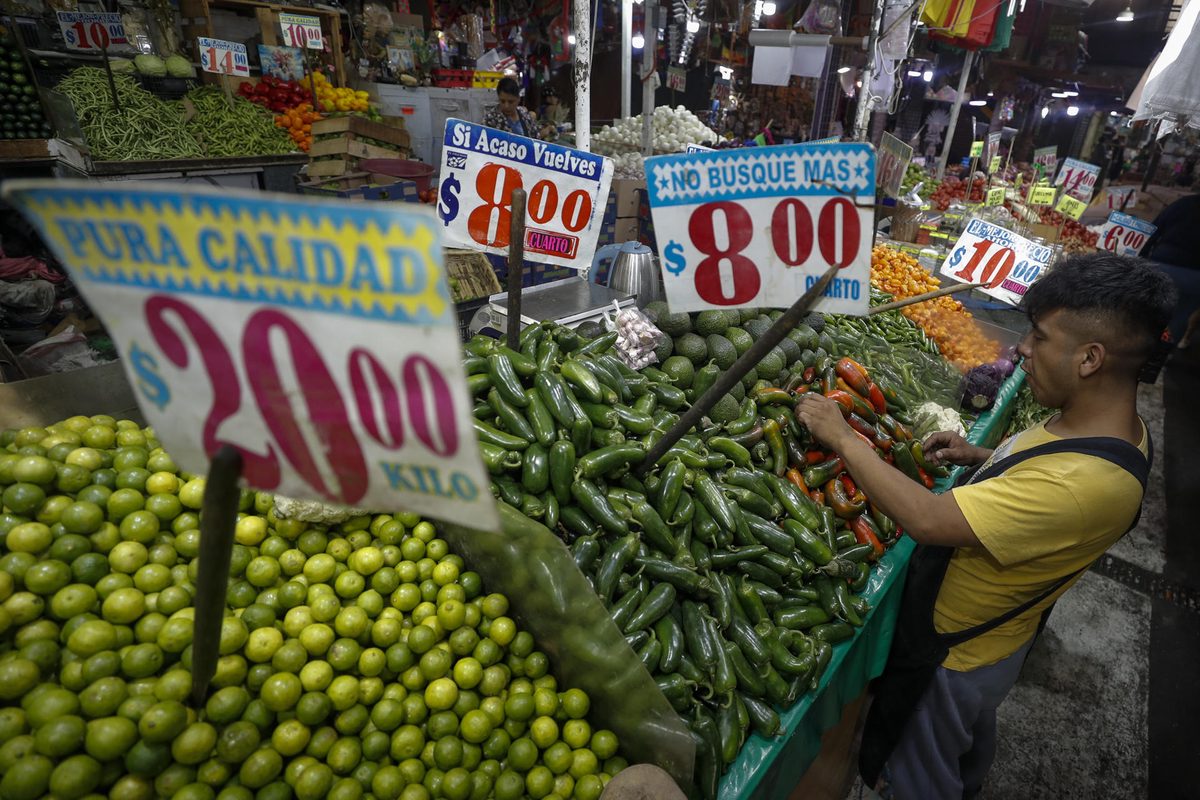 La inflación en México se situó en el 3,1 % en la primera quincena de julio