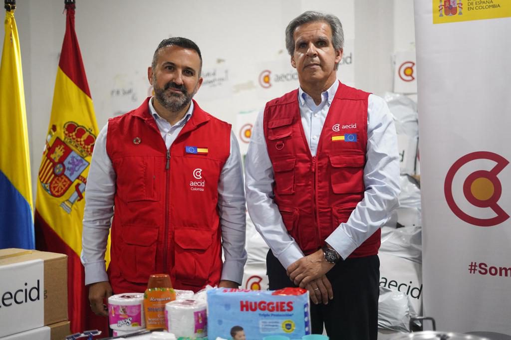 España moviliza un millón de euros en ayudas para afectados por el terremoto en Colombia