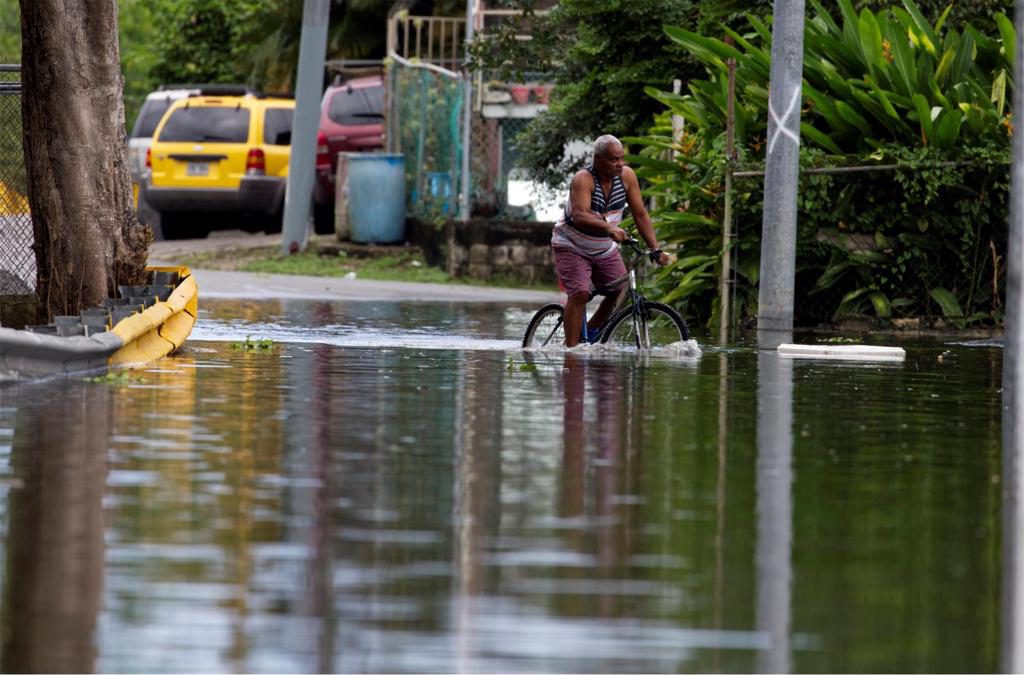 El SNM emite advertencia de inundaciones para el centro y oeste de la isla