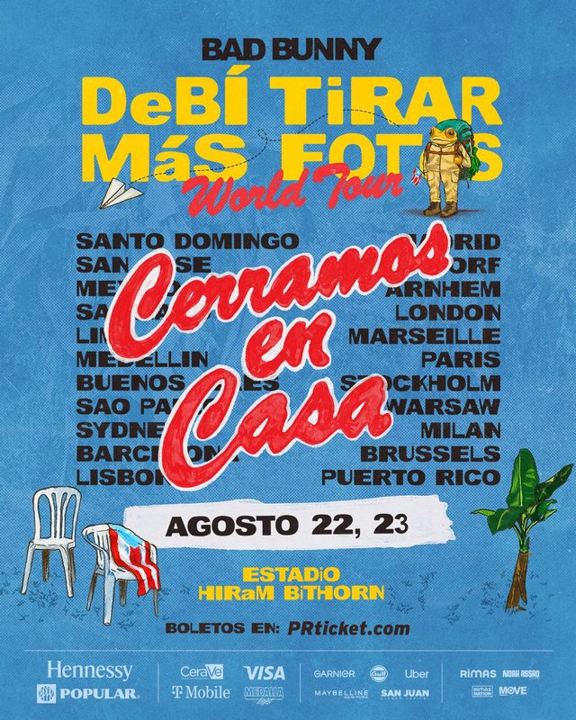Solicitan fiscalizar reventa digital de boletos de Bad Bunny